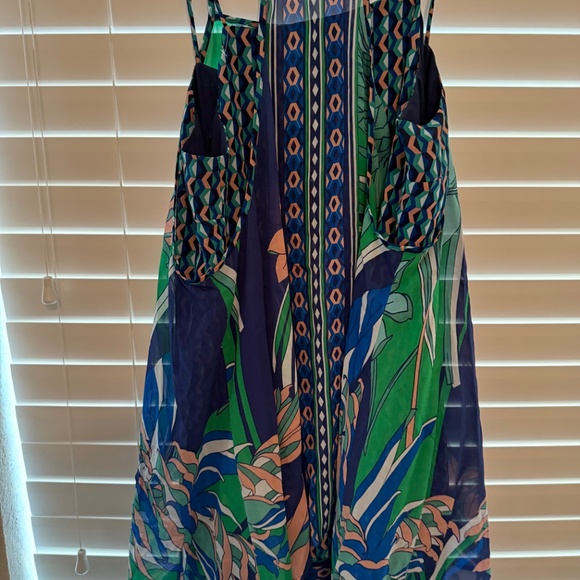 Maeve Mixed Pattern Dress - Picture 2 of 6